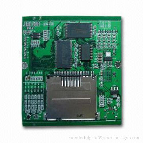 PCBA, Applied to DVD/CD Player with 3mil Minimum Drilled Hole Size